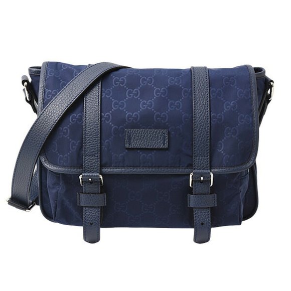 Gucci GG nylon Navy NYLON shoulder - Picture 1 of 10